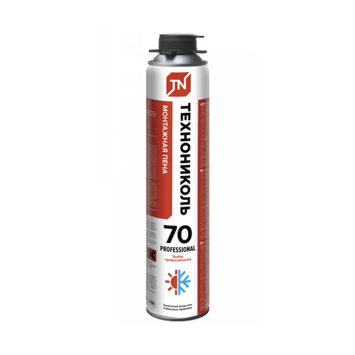 ПЕНА МОНТАЖНАЯ "PROFESSIONAL 70" ПРОФИ 885 Г ВСЕСЕЗОННАЯ (12/816) "ТЕХНОНИКОЛЬ"