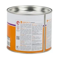 ЭМАЛЬ "УНИВЕРСАЛ" ПФ-115 ЧЕРНАЯ  2 КГ (1/6) ТЕКС