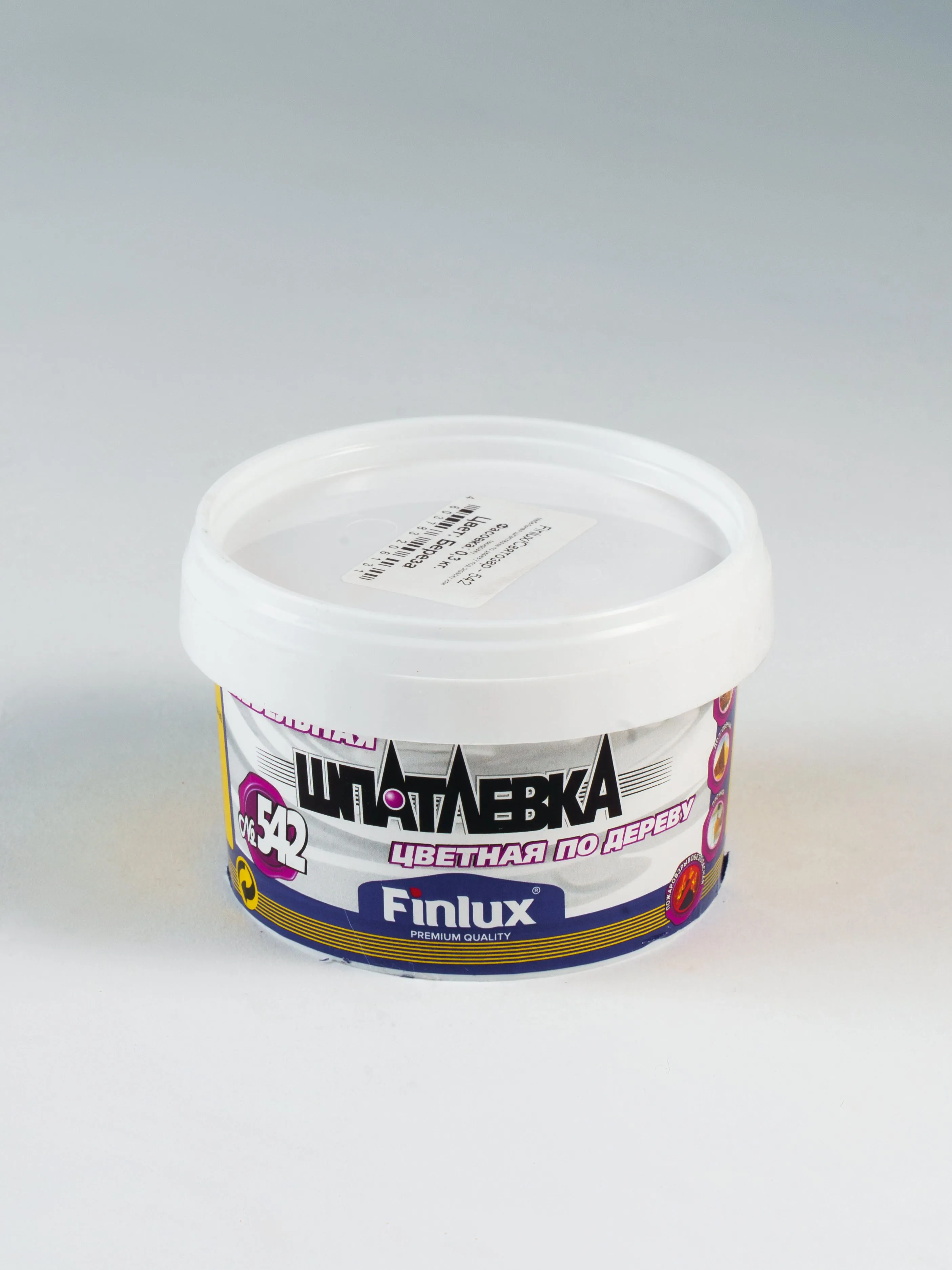 Finlux Svatozar-542 / Финлюкс Святозар-542 полимерная мебельная(столярная) шпаклевка по дереву