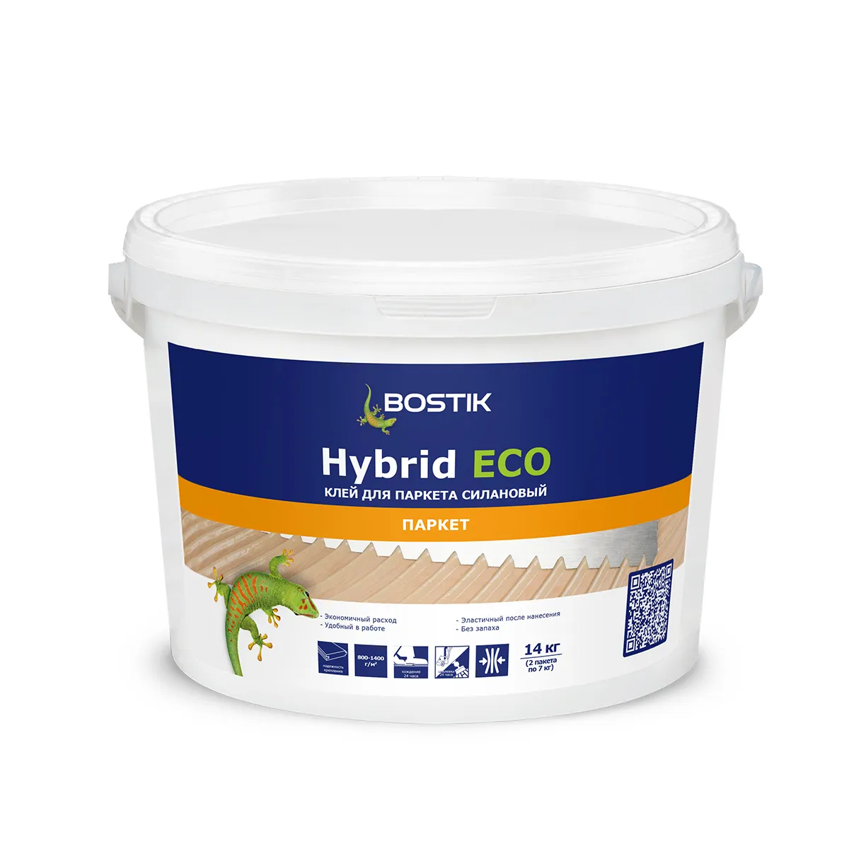КЛЕЙ ДЛЯ ПАРКЕТА "HYBRID ECO" 14 КГ (1) "BOSTIK"