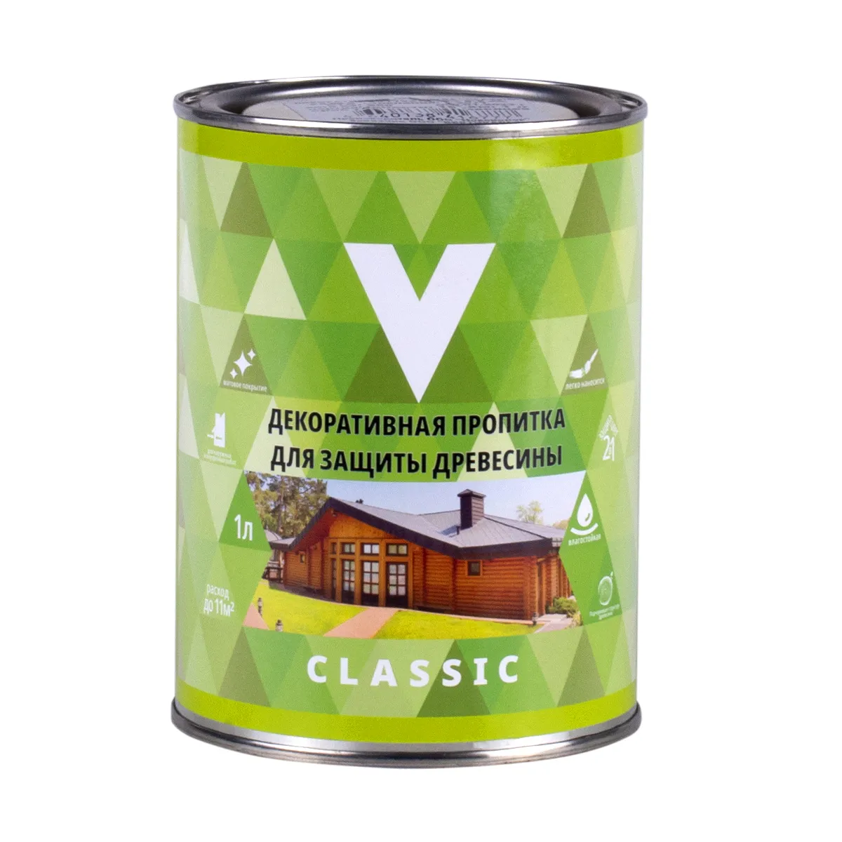 ПРОПИТКА ДЕКОРАТИВНАЯ "CLASSIC" ПАЛИСАНДР  1 Л (1/14) "V"