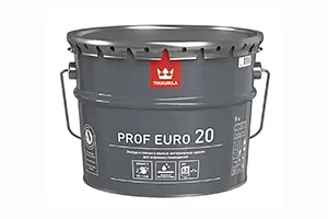 КРАСКА "PROF EURO-20" БАЗА С  9 Л (1) ДЛЯ ВЛАЖН. ПОМЕЩЕНИЙ  "ТИККУРИЛА"