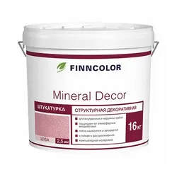 ШТУКАТУРКА "MINERAL DECOR"  KTA  "ШУБА" 2,5 ММ  25 КГ (1) "FINNCOLOR"