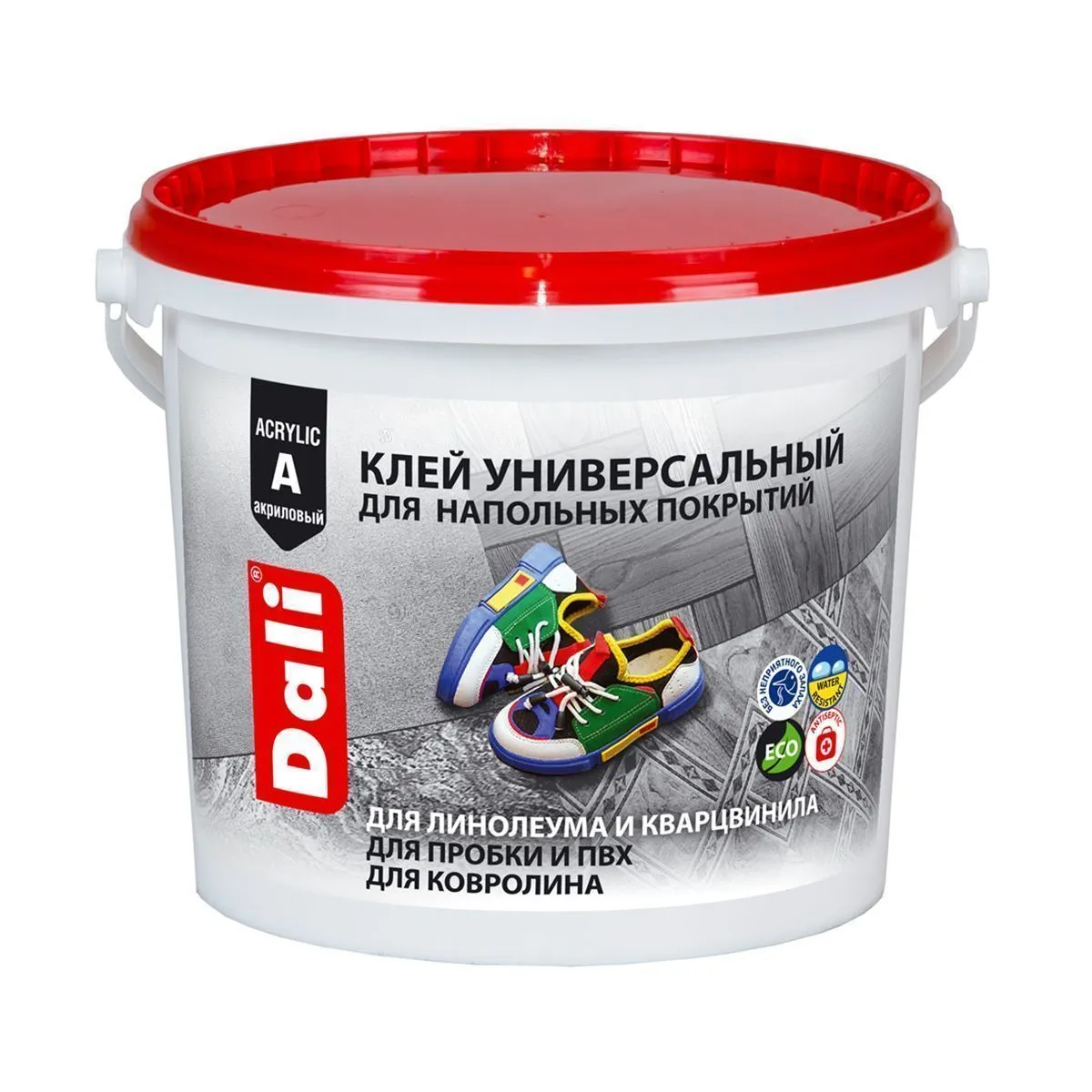 КЛЕЙ ДЛЯ НАПОЛЬНЫХ ПОКРЫТИЙ "DALI"  3,5 КГ (1)  РОГНЕДА