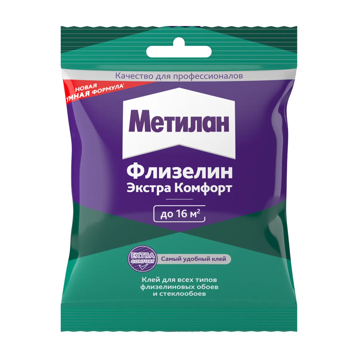 КЛЕЙ ОБОЙНЫЙ МЕТИЛАН ФЛИЗЕЛИН ЭКСТРА КОМФОРТ 90 Г (1/24) ХЕНКЕЛЬ