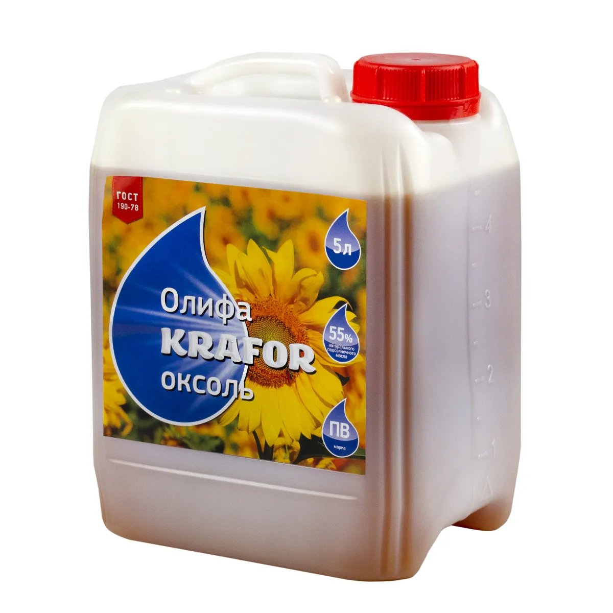 ОЛИФА ОКСОЛЬ  5 Л (1) "KRAFOR"