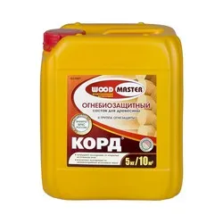 КОРД ОГНЕБИОЗАЩИТНЫЙ СОСТАВ "WOODMASTER" 5 КГ (1) "РОГНЕДА"