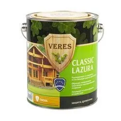 ВЕРЕС КЛАССИК ЛАЗУРА № 2 СОСНА  2,7 Л (1/4) "VERES"