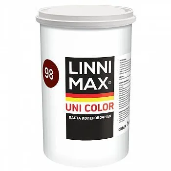 ПАСТА КОЛЕР. УНИВЕРС. "UNI COLOR" 98 LASURROT 1 Л (1/6) "LINNIMAX"