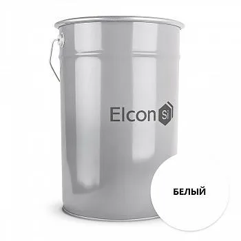 ГРУНТ-ЭМАЛЬ ПО РЖАВЧИНЕ 3 В 1 БЕЛАЯ (RAL 9003) 25 КГ (1) "ELCON"