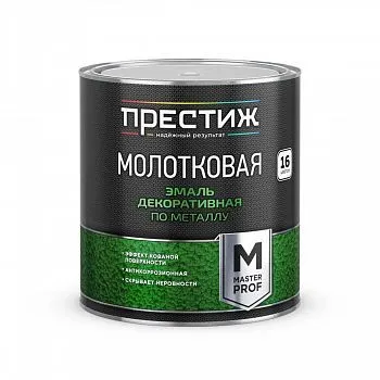 ЭМАЛЬ С МОЛОТКОВЫМ ЭФФЕКТОМ МЕДНО-ШОКОЛАДНАЯ 2,5 Л (1/6) "ПРЕСТИЖ"