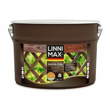 ЛАЗУРЬ-ГЕЛЬ ДЕРЕВОЗАЩИТНАЯ ТИК 9 Л (1) "LINNIMAX"