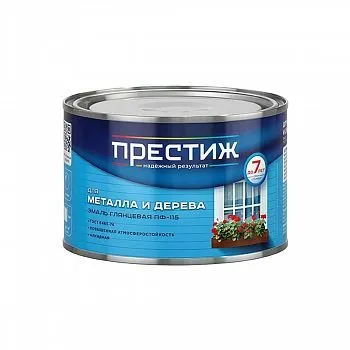 ЭМАЛЬ ПФ-115 СИНЯЯ  0,4 КГ (28) "ПРЕСТИЖ"