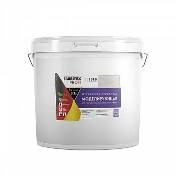 ШТУКАТУРКА МОДЕЛИРУЮЩАЯ 25 КГ / 15,6 Л (1) "FARBITEX PROFI"