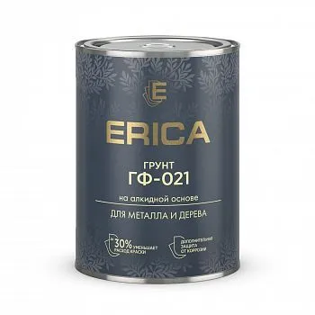 ГРУНТ ГФ-021 "ERICA" СЕРЫЙ 0,8 КГ (1/14)