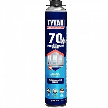 ПЕНА МОНТАЖНАЯ "TYTAN PROFESSIONAL 70" ПРОФИ 870 МЛ ЗИМНЯЯ (12/672)