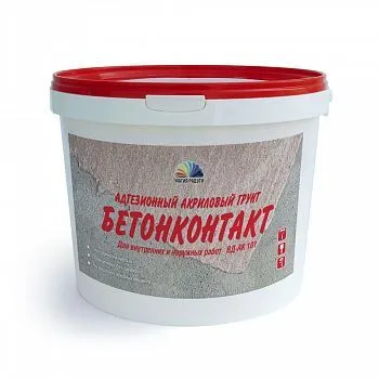 ГРУНТ АДГЕЗИОННЫЙ БЕТОНКОНТАКТ ВД-АК-101 6 КГ (1) "МАГИЯ РАДУГИ"