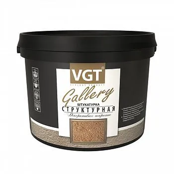 ШТУКАТУРКА "СТРУКТУРНАЯ" СРЕДНЕЗЕРНИСТ. (1,5- 2 ММ) 50 КГ (1) "VGT GALLERY"