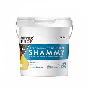 ПОКРЫТИЕ ДЕКОР. С ЭФФЕКТОМ ЗАМШИ "SHAMMY" 0,9 Л (6) "FARBITEX PROFI"