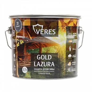 ВЕРЕС GOLD №31 ГРАФИТ  2,7 Л (1/4) "VERES" VG-29