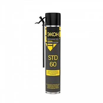 ПЕНА МОНТАЖНАЯ "ЭКОН STD 60" 700 МЛ (1/12) ХЕНКЕЛЬ