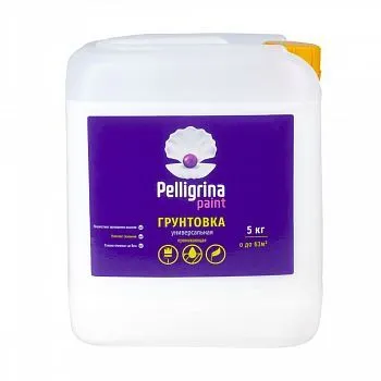 ГРУНТОВКА ПРОНИК. УНИВЕРС.  5 КГ (1) "PELLIGRINA PAINT"