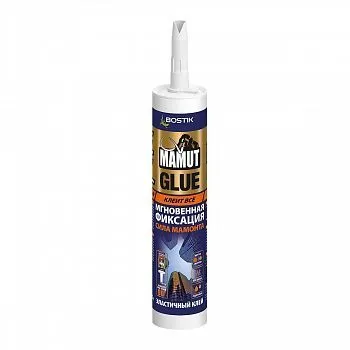 КЛЕЙ МОНТАЖНЫЙ "MAMUT GLUE" ГИБРИДНЫЙ 432 Г (12) "BOSTIK"