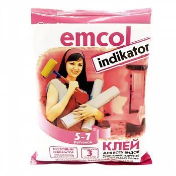 КЛЕЙ ОБОЙНЫЙ "EMCOL" ИНДИКАТОР 200 Г (24)