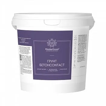 ГРУНТОВКА "БЕТОНCONTACT" 1 КГ (12) "MASTERGOOD"