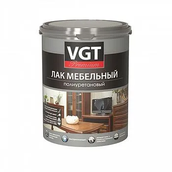 ЛАК МЕБЕЛЬНЫЙ "PREMIUM" ПОЛИУРЕТАНОВЫЙ  МАТОВ. 2,2 КГ (4) "ВГТ"
