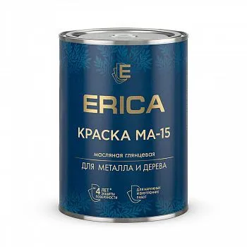 КРАСКА МА-15 "ERICA" ЗЕЛЕНАЯ 0,8 КГ (14)