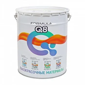 ГРУНТ- ЭМАЛЬ ПО РЖАВЧИНЕ "FORMULA Q8" СЕРАЯ 20 КГ (1)