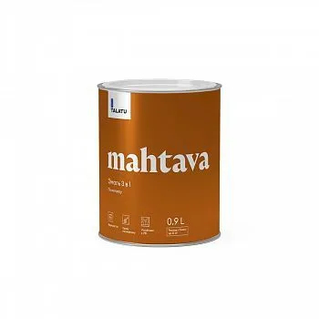 ГРУНТ-ЭМАЛЬ ПО РЖАВЧИНЕ 3 В 1 "MAHTAVA" ГЛЯНЦЕВАЯ БАЗА А 0,9 Л (1/6) "TALATU"