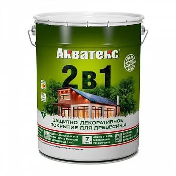 АКВАТЕКС 2 В 1 ОРЕХ 20 Л "РОГНЕДА"