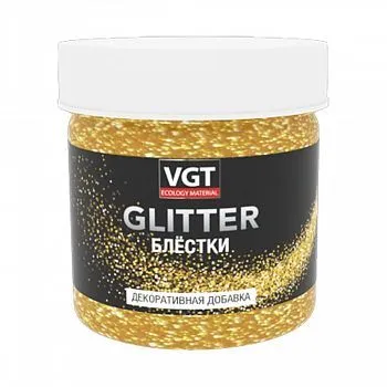 ДОБАВКА ДЛЯ ДЕКОР. ШТУКАТУРОК "VGT GLITTER" (МУЛЬТИКОЛОР) 0,05 КГ (1/12)