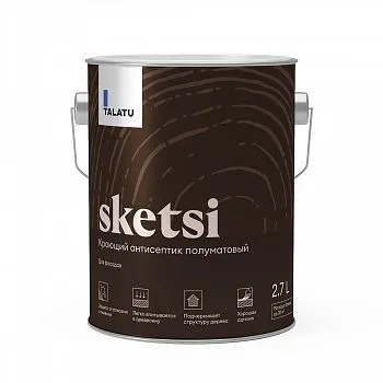 АНТИСЕПТИК КРОЮЩИЙ "SKETSI" БАЗА С 2,7 Л (1) "TALATU"