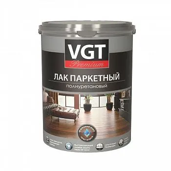 ЛАК ПАРКЕТНЫЙ "PREMIUM" ПОЛИУРЕТАНОВЫЙ  МАТОВ. 0,9 КГ (6) "ВГТ"