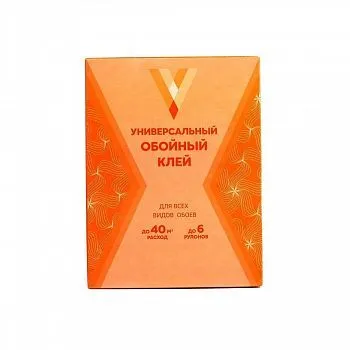 КЛЕЙ ДЛЯ ОБОЕВ УНИВЕРСАЛЬНЫЙ 200 Г (1/12) "V"