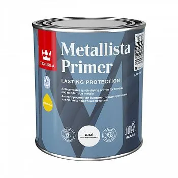 ГРУНТОВКА АНТИКОР. "METALLISTA PRIMER" БАЗА AP 0,9 Л (1/6) "ТИККУРИЛА"