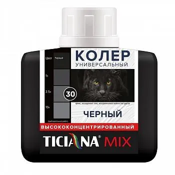 КОЛЕР УНИВЕРСАЛЬНЫЙ №30 ЧЕРНЫЙ 80 МЛ (12) "TICIANA"