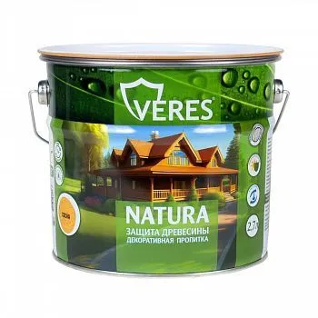 ПРОПИТКА ДЕКОРАТИВНАЯ "NATURA" СОСНА 2,7 Л (1/4) "VERES"