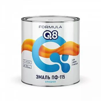 ЭМАЛЬ ПФ-115 "FORMULA Q8" ОРАНЖЕВАЯ  2,7 КГ (6)