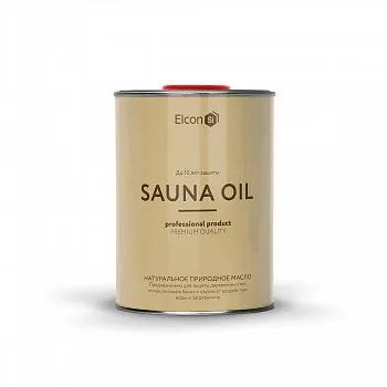 МАСЛО ДЛЯ ЗАЩИТЫ ПОЛКОВ В БАНЯХ И САУНАХ "SAUNA OIL" 1 Л (1/12) "ELCON"