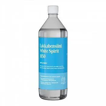 РАСТВОРИТЕЛЬ  1050  LAKKABENSIINI WHITE SPIRIT 1 Л (12) "ТИККУРИЛА"