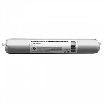 ГЕРМЕТИК ПОЛИУРЕТАНОВЫЙ PU 40 "OPTIMUM" СЕРЫЙ (RAL 7045) 600 МЛ (12) "TYTAN PROFESSIONAL"