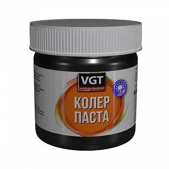 ПАСТА КОЛЕР. ЧЕРНАЯ 0,15 КГ (12) КОНЦЕНТРАТ  "ВГТ"