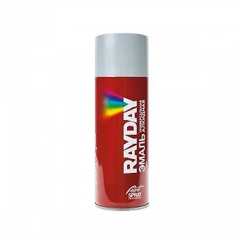 КРАСКА АЭРОЗОЛЬ АЛКИДНАЯ RAL 7035 СВЕТЛО-СЕРАЯ 520 МЛ (1/12) "RAYDAY" RD-046