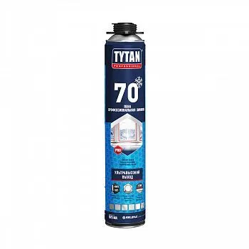 ПЕНА МОНТАЖНАЯ "TYTAN PROFESSIONAL 70" ПРОФИ 870 МЛ ЗИМНЯЯ (12/840) РОССИЯ