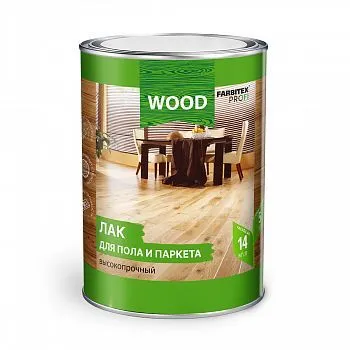 ЛАК ДЛЯ ПОЛА И ПАРКЕТА ВЫСОКОПРОЧНЫЙ 1,9 Л (1/6) "FARBITEX PROFI WOOD"