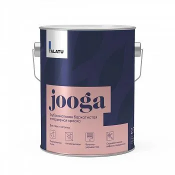 КРАСКА "JOOGA" ДЛЯ СТЕН И ПОТОЛКОВ БАЗА C 2,7 Л (1) "TALATU"